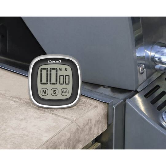 Escali Black Touch Screen Digital Timer